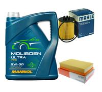 MAHLE Controllo Set 5L MANNOL MOLIBDENO ULTRA 5W-30 Per Suzuki Wagon R