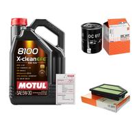 MAHLE Controllo Set 5L MOTUL 8100 X-CLEAN EFE 5W-30 Per Honda CR-V III