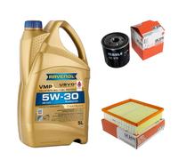 MAHLE Controllo Set 5L RAVENOL 5W-30 per Mercedes B-Klasse W246 W242 A-Klasse