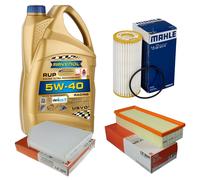 MAHLE Controllo Set 5L RAVENOL 5W-40 Per Audi A4 Avant 1.8 TFSI 2.0 Q5