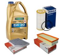 MAHLE Controllo Set 5L RAVENOL VMP 5W-30 per Audi A4 Avant 1.8 TFSI 2.0 Q5