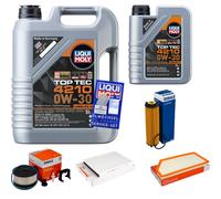 Mahle Controllo Set 6 L Additivo Liqui Moly Top Tecnico 4210 0W-30 per