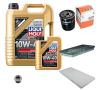 MAHLE Controllo Set 6 L Liqui Moly 10W-40 Per Fiat Punto Cabriolet 85 16V