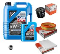 Mahle Controllo Set 6 L Liqui Moly da Molto Tempo 5W-30 per Fiat Punto 1.2 60
