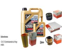 MAHLE Controllo Set 6 L Liqui Moly Leichtlauf 10W-40 Per Fiat Punto 1.9 JTD