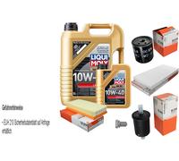 MAHLE Controllo Set 6 L Liqui Moly Leichtlauf 10W-40 Per Fiat Scudo Kasten