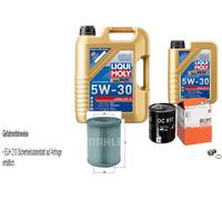 MAHLE Controllo Set 6 L Liqui Moly LONGLIFE III 5W-30 Per Honda CR-V II 2.0