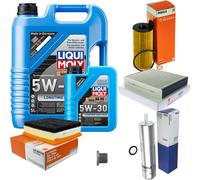 MAHLE Controllo Set 6 L Liqui Moly Longtime 5W-30 Per BMW 3er Touring 320d