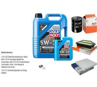MAHLE Controllo Set 6 L Liqui Moly Longtime 5W-30 Per Honda CR-V III