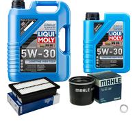 MAHLE Controllo Set 6 L Liqui Moly Longtime 5W-30 Per Hyundai I20 Active 1.0