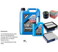 MAHLE Controllo Set 6 L Liqui Moly Longtime 5W-30 Per Mazda CX-3 2.0