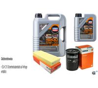 MAHLE Controllo Set 6 L LIQUI MOLY Top Tec 4200 5W-30 Per Audi 90 2.3 E 20V