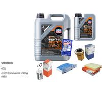 MAHLE Controllo Set 6 L Liqui Moly Top Tec 4210 0W-30 Per Audi A3 Sportback