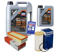 MAHLE Controllo set 6 L Liqui Moly Top Tec 4210 0W-30 per Audi A4 Avant 1.8