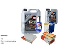 MAHLE Controllo set 6 L Liqui Moly Top Tec 4210 0W-30 per Audi A4 Avant 1.8