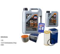 MAHLE Controllo Set 6 L Liqui Moly Top Tec 4210 0W-30 Per Audi A6 Avant 1.8