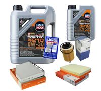 Mahle Controllo Set 6 L Liqui Moly Top Tec 4210 0W-30 per Audi di Tt 3.2