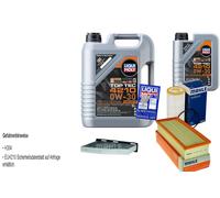Mahle Controllo Set 6 L Liqui Moly Top Tec 4210 0W-30 per Audi Q3 2.0