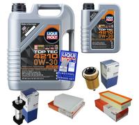 MAHLE Controllo Set 6 L Liqui Moly Top Tec 4210 0W-30 Per Audi Q5 2.0 TDI