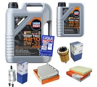 Mahle Controllo Set 6 L Liqui Moly Top Tec 4210 0W-30 per Audi Tt 3.2 V6