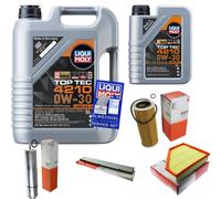 MAHLE Controllo Set 6 L Liqui Moly Top Tec 4210 0W-30 Per BMW 3er Touring