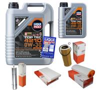 MAHLE Controllo Set 6 L Liqui Moly Top Tec 4210 0W-30 Per BMW 5 Serie 520d