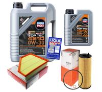 Mahle Controllo Set 6 L Liqui Moly Top Tec 4210 0W-30 per BMW X1 x Xdrive18d