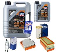 Mahle Controllo Set 6 L Liqui Moly Top Tec 4210 0W-30 per Di VW Beetle