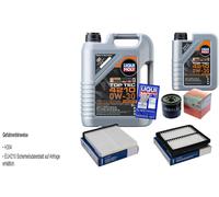 Mahle Controllo Set 6 L Liqui Moly Top Tec 4210 0W-30 per Mazda CX-3 2.0
