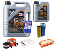 MAHLE Controllo Set 6 L Liqui Moly Top Tec 4210 0W-30 Per Mercedes E-Klasse