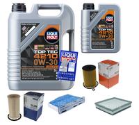 MAHLE Controllo Set 6 L Liqui Moly Top Tec 4210 0W-30 Per VW Caddy Alltrack