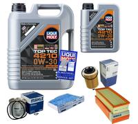 MAHLE Controllo set 6 L Liqui Moly Top Tec 4210 0W-30 per VW Caddy III
