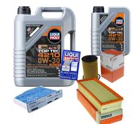 MAHLE Controllo Set 6 L Liqui Moly Top Tec 4210 0W-30 Per VW Caddy IV Kombi