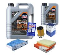 MAHLE Controllo Set 6 L Liqui Moly Top Tec 4210 0W-30 Per VW CC 3.6 FSI