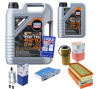 MAHLE Controllo Set 6 L Liqui Moly Top Tec 4210 0W-30 Per VW EOS 2.0 TFSI