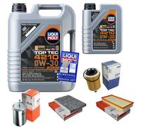 MAHLE Controllo Set 6 L Liqui Moly Top Tec 4210 0W-30 Per VW Golf IV 2.3 V5
