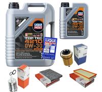 MAHLE Controllo Set 6 L Liqui Moly Top Tec 4210 0W-30 Per VW New Beetle 2.3