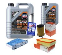 Mahle Controllo Set 6 L Liqui Moly Top Tec 4210 0W-30 per VW Touran 2.0 Tdi