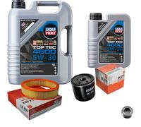 MAHLE Controllo Set 6 L Liqui Moly Top Tec 4600 5W-30 Per Fiat Punto 1.2 60