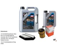 Mahle Controllo Set 6 L Liqui Moly Top Tec 4600 5W-30 per Honda Cr-v V
