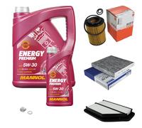 Mahle Controllo Set 6 L mannol 5W-30 Energy Premium per Honda Cr - V III