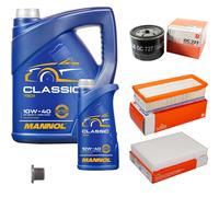 MAHLE Controllo Set 6 L MANNOL Classic 10W-40 Per Dacia Lodgy 1.5 dCi