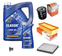 MAHLE Controllo Set 6 L MANNOL Classic 10W-40 Per MG Rover 25 1.4 16V 1.1