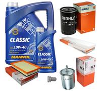 MAHLE Controllo Set 6 L MANNOL Classic 10W-40 Per VW Sharan 2.0 1.8 T 20V