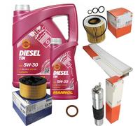 MAHLE Controllo Set 6 L MANNOL Diesel TDI 5W-30 Per BMW 3er Compact 316 TI