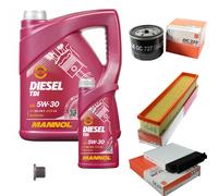 MAHLE Controllo Set 6 L MANNOL Diesel TDI 5W-30 Per Dacia Logan MCV 1.5 dCi