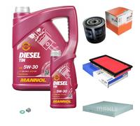 MAHLE Controllo Set 6 L MANNOL Diesel TDI 5W-30 Per Nissan X-Trail 2.2 dCi