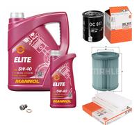 Mahle Controllo Set 6 L mannol Elite 5W-40 per Honda Cr-V II 2.0 Fr-V