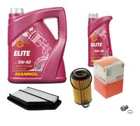 Mahle Controllo Set 6 L mannol Elite 5W-40 per Honda Cr-V II 2.2 Ctdi
