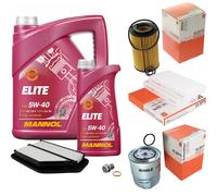 Mahle Controllo Set 6 L mannol Elite 5W-40 per Honda Cr-V II 2.2 Ctdi Fr-V